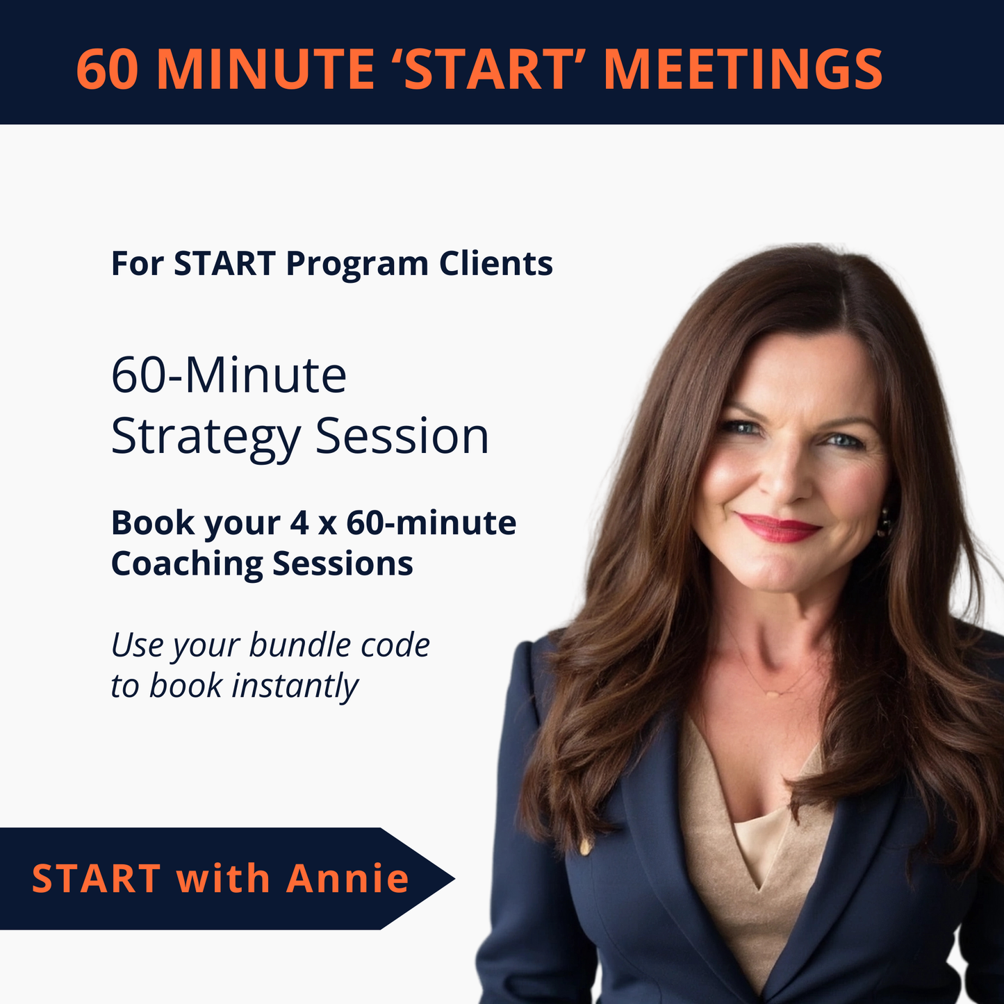 START Program - 4x 60-Minute 1:1 Coaching Session Bundle