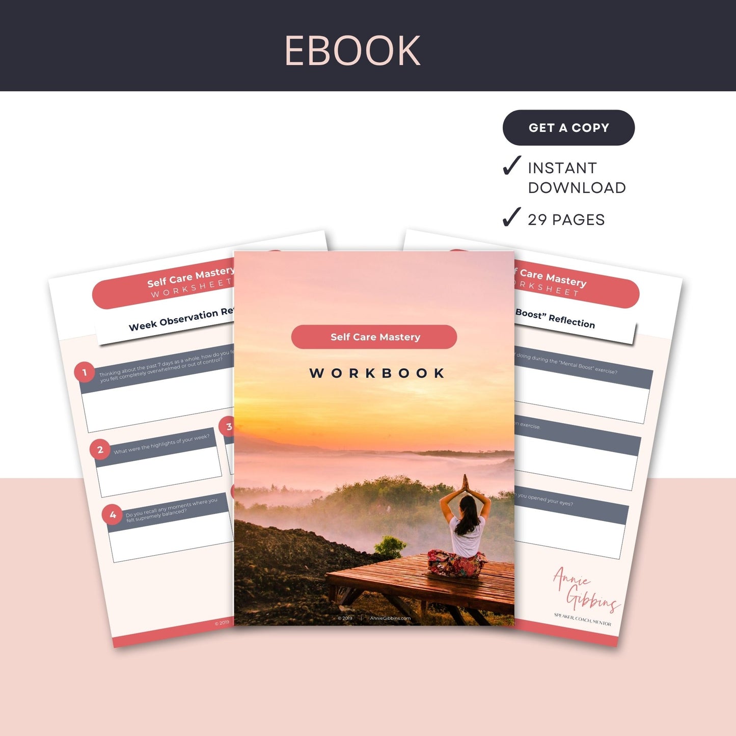 Self Care Mastery Workbook – By Annie Gibbins