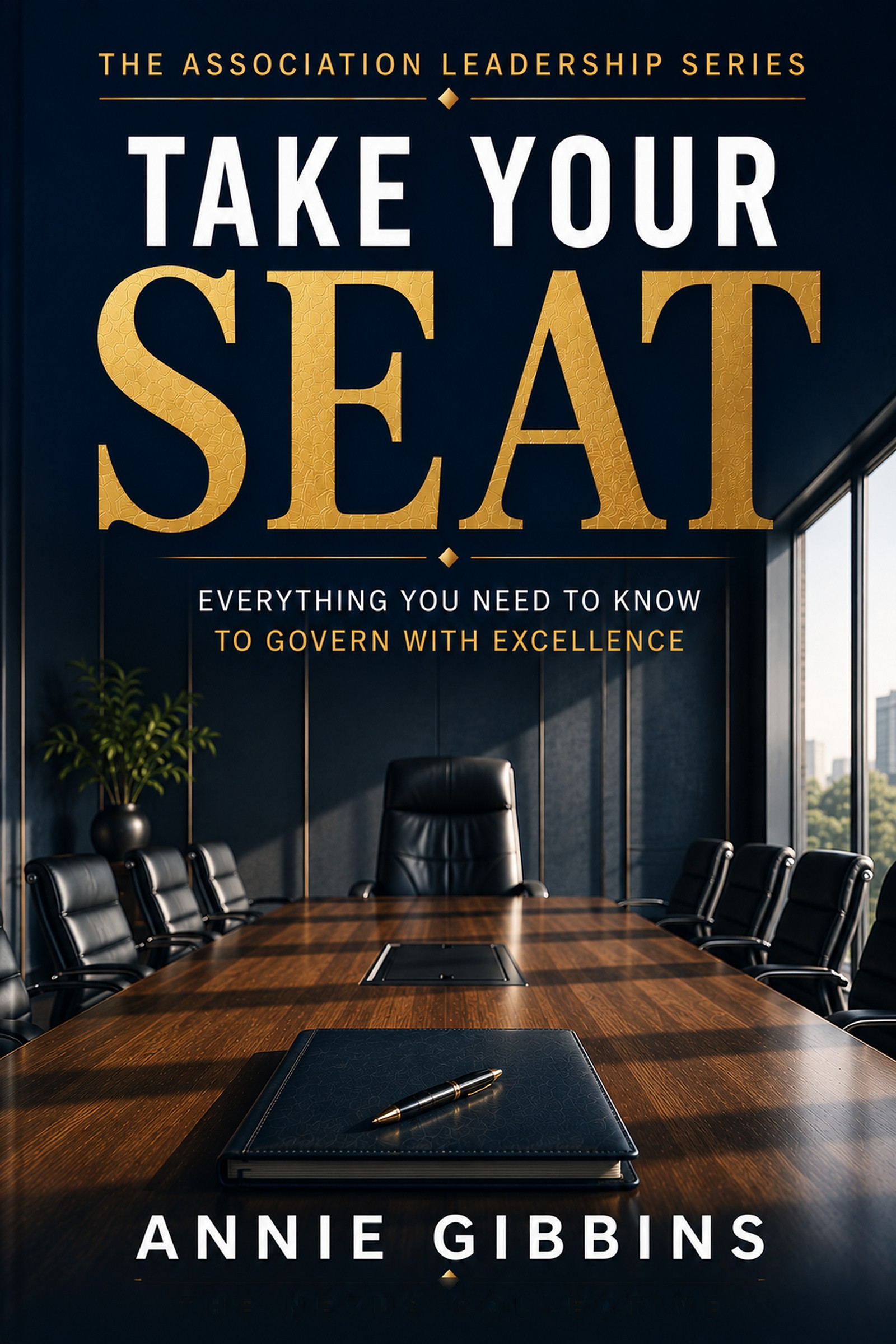 Take Your Seat by Annie Gibbins, The Association Leadership Series