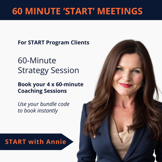 START Program - 4x 60-Minute 1:1 Coaching Session Bundle
