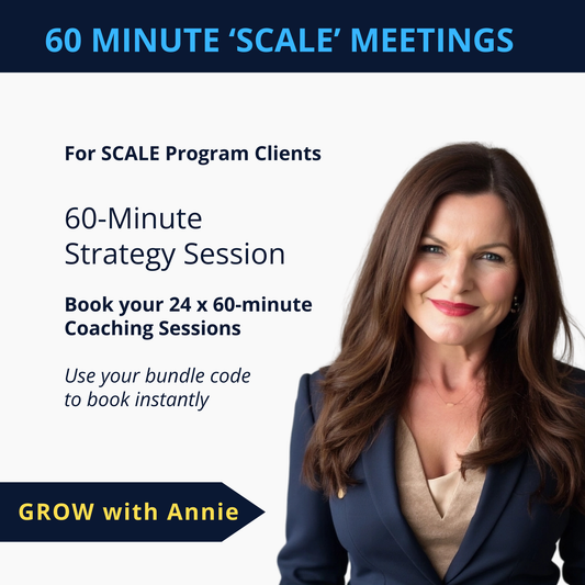 Scale Program - 24x 60-Minute 1:1 Coaching Session Bundle