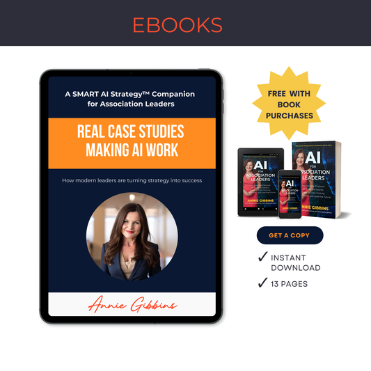 Real Case Studies of Associations Making AI Work