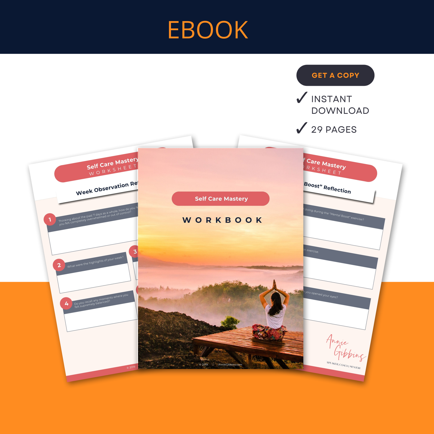 Self Care Mastery Workbook – By Annie Gibbins